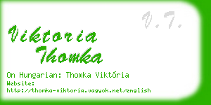 viktoria thomka business card